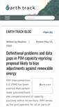 Mobile Screenshot of earthtrack.net